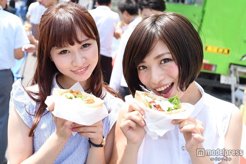 野菜たっぷりで美味しくヘルシー／モデル：丹羽杏里、和希詩織