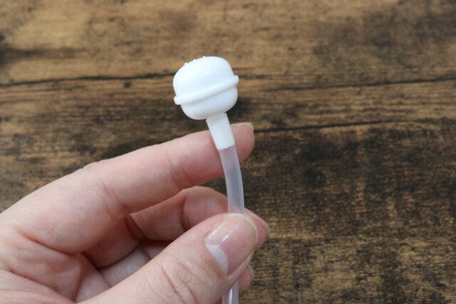 重り ダイソー逆さで使えるスプレーヘッド重り