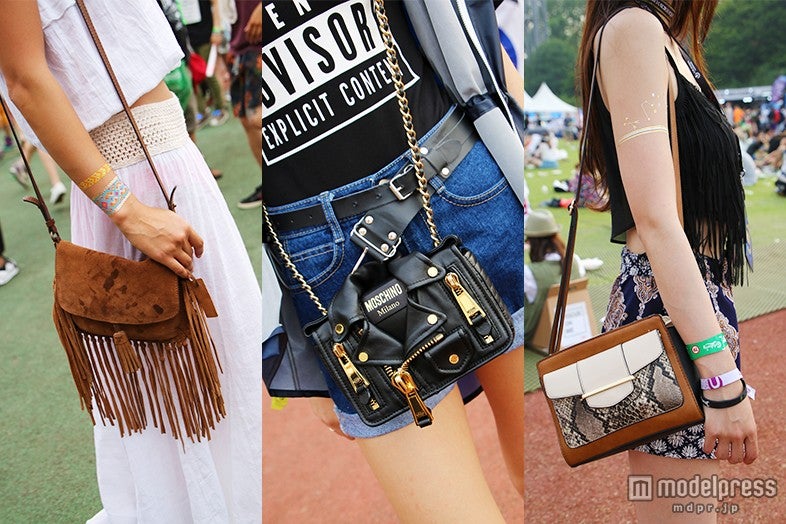 フリンジバッグや動きやすいショルダーバッグなど