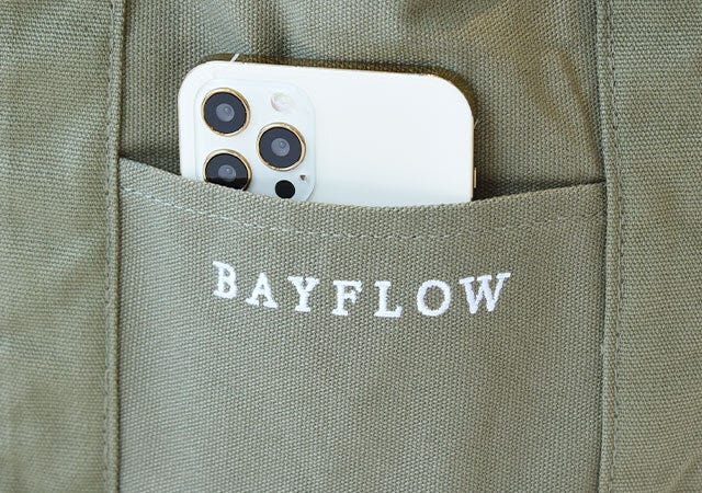 BAYFLOW トートバッグ 付録 ムック ムック本 ムック 付録 人気 おすすめ オススメ 宝島社 宝島 レビュー 便利 優秀 当たり BAYFLOW ベイフロー トートバッグ バッグ トート カーキ ポケット フロントポケット