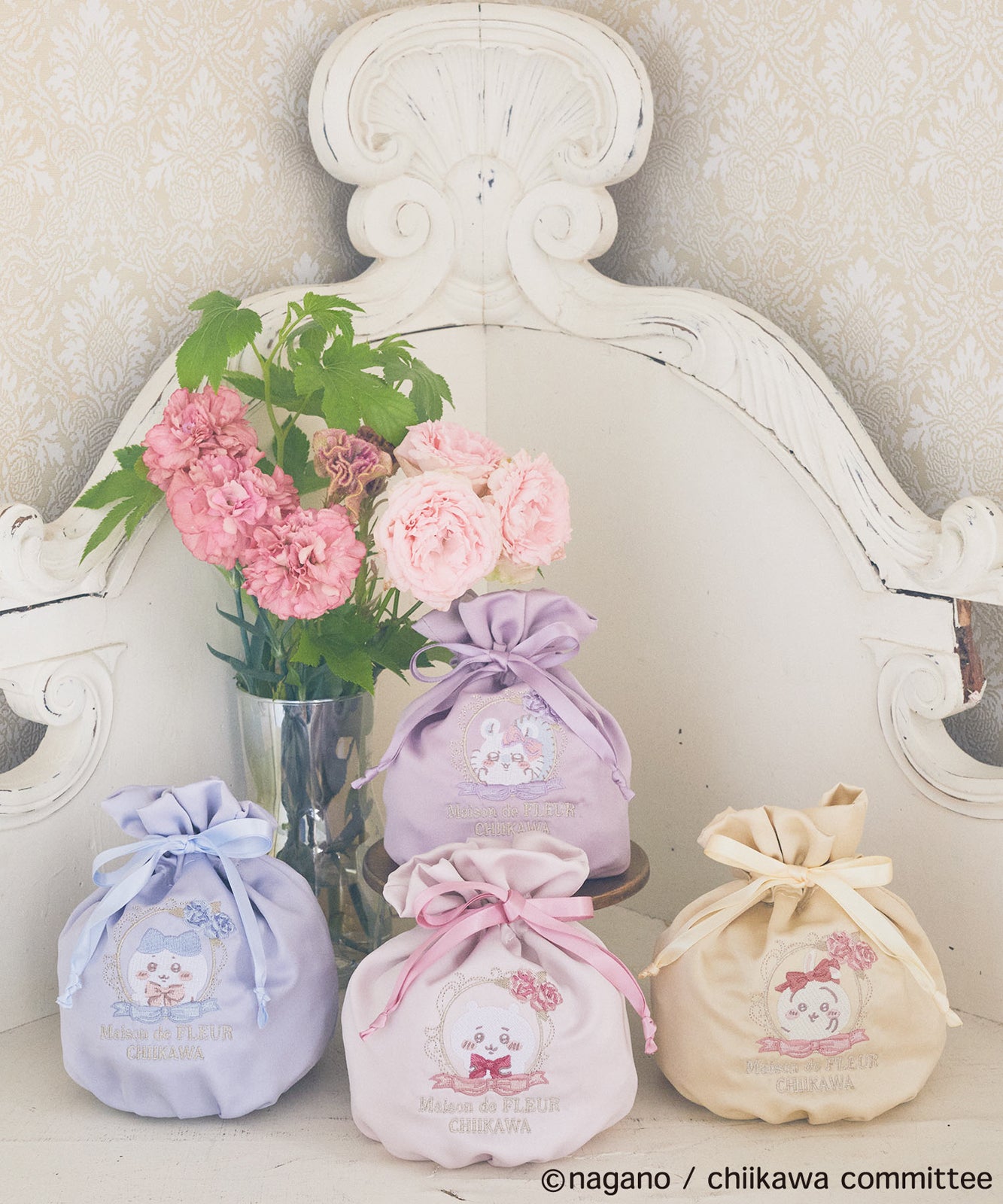 ちいかわ×Maison de FLEURが初コラボ 大人可愛いアイテム登場 - モデル