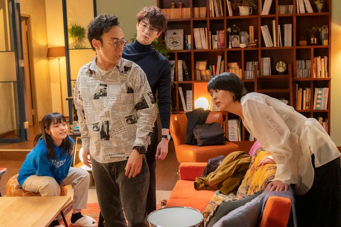 豊嶋花、角田晃広、岡田将生、松たか子「大豆田とわ子と三人の元夫」 (C)カンテレ、フジテレビ