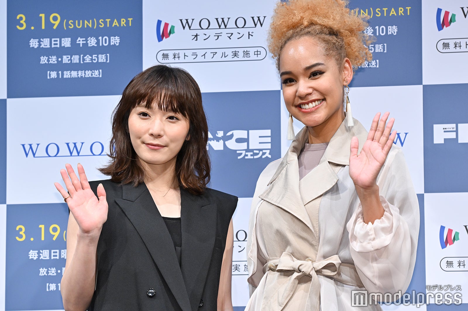松岡茉優、宮本エリアナ（C）モデルプレス