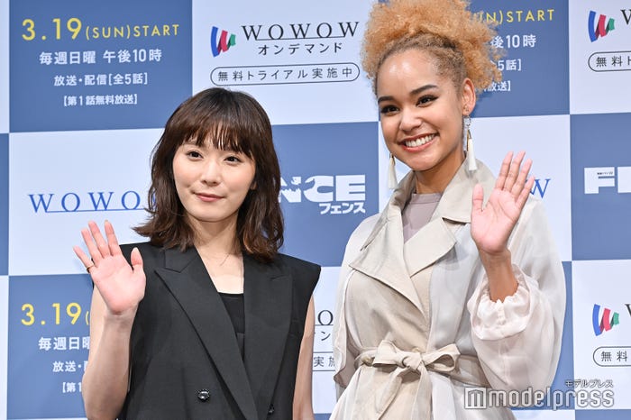 松岡茉優、宮本エリアナ(C)モデルプレス