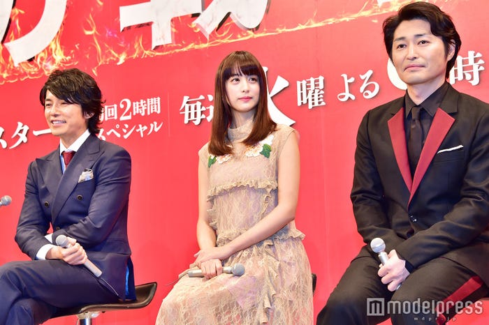 藤木直人、山本美月、安田顕(C)モデルプレス