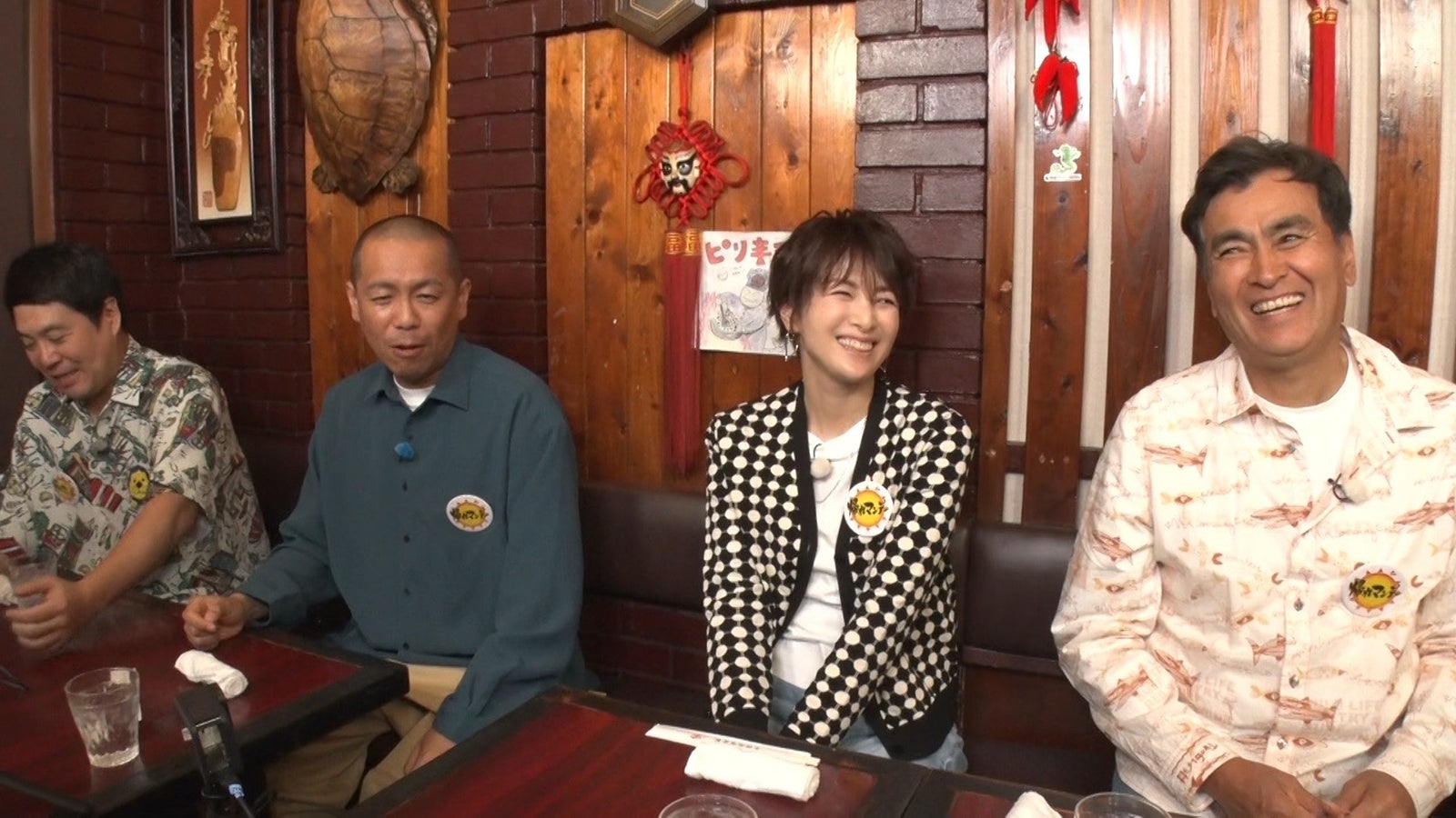 トシ、タカ、吉瀬美智子、石原良純（C）テレビ朝日