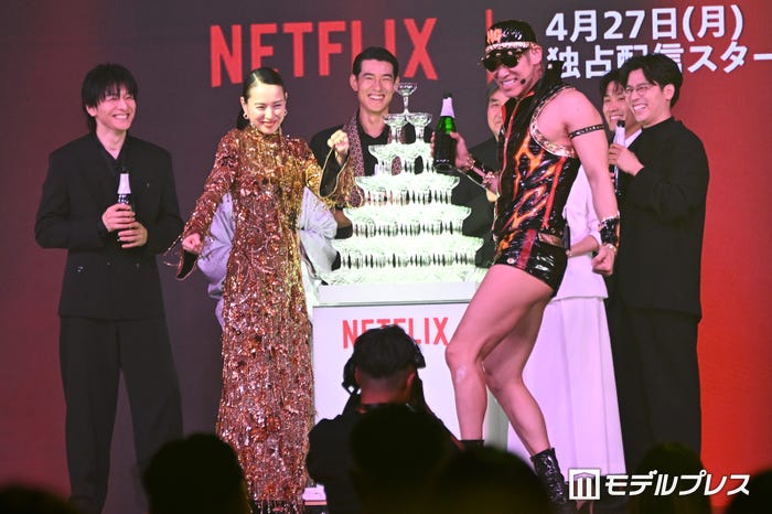 生田斗真、戸田恵梨香、中島歩、レイザーラモンHG、田村健太郎(C)モデルプレス