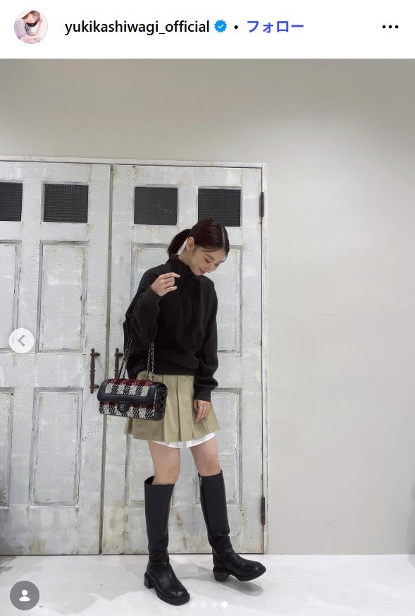 柏木由紀Instagramより