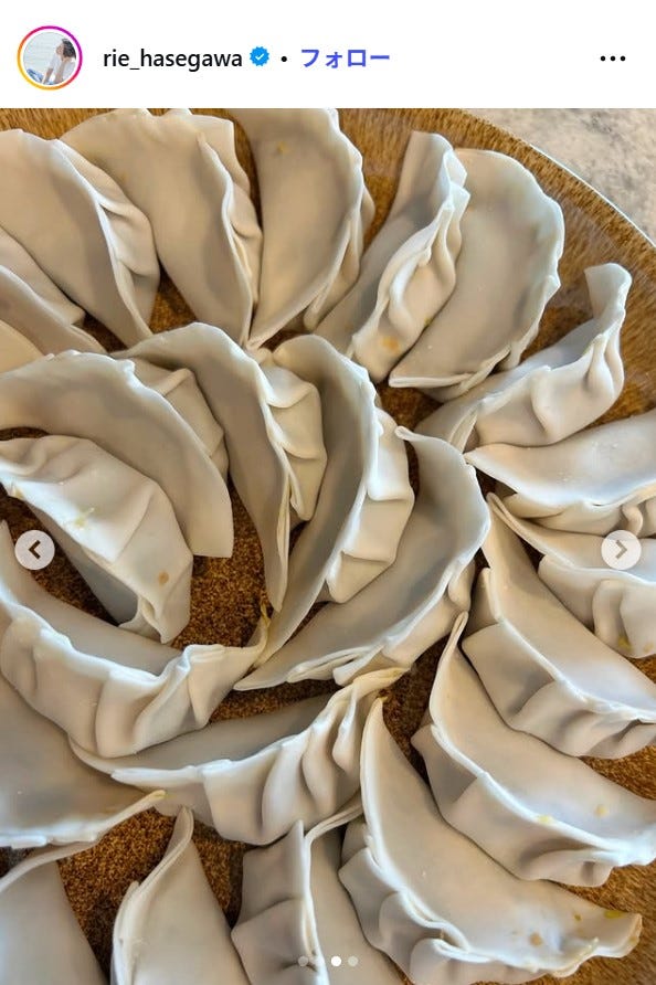 長谷川理恵Instagramより