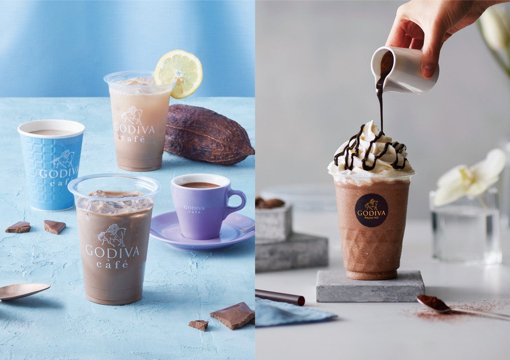 「ゴディバカフェ」横浜初出店、マリトッツォ新作や多彩なカカオドリンク