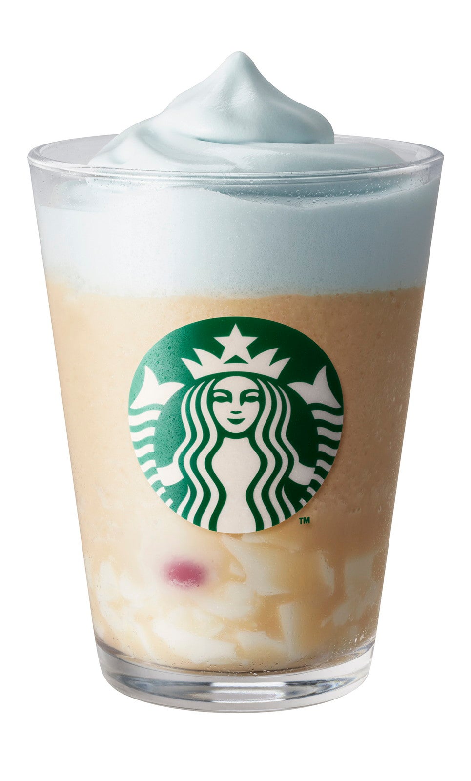 ストロベリーボールを割る前／提供画像