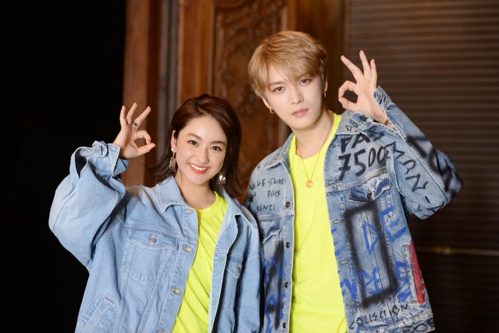 (左から)平祐奈、ジェジュン (提供写真)