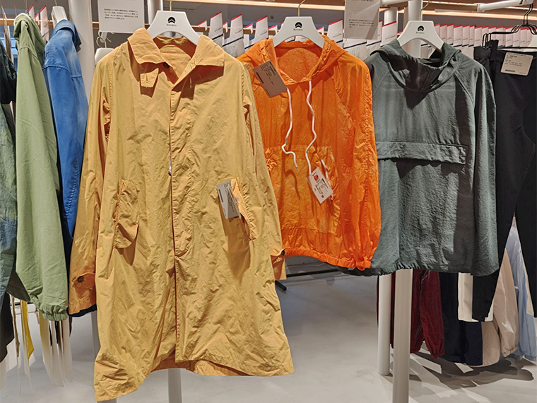 小松マテーレ 製品染めの新ブランドを立ち上げ ビンテージ調ブームに対応