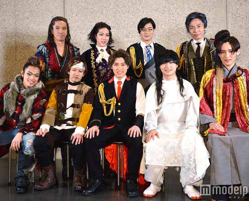ジャニーズJr.“宇宙Six”、外部舞台初出演で強烈コスチューム披露 役づくり&見どころ語る<スクアッド>
