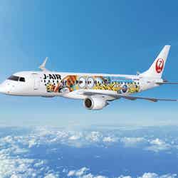 JAL ミニオンジェットイメージ/画像提供:ユニバーサル・スタジオ・ジャパン