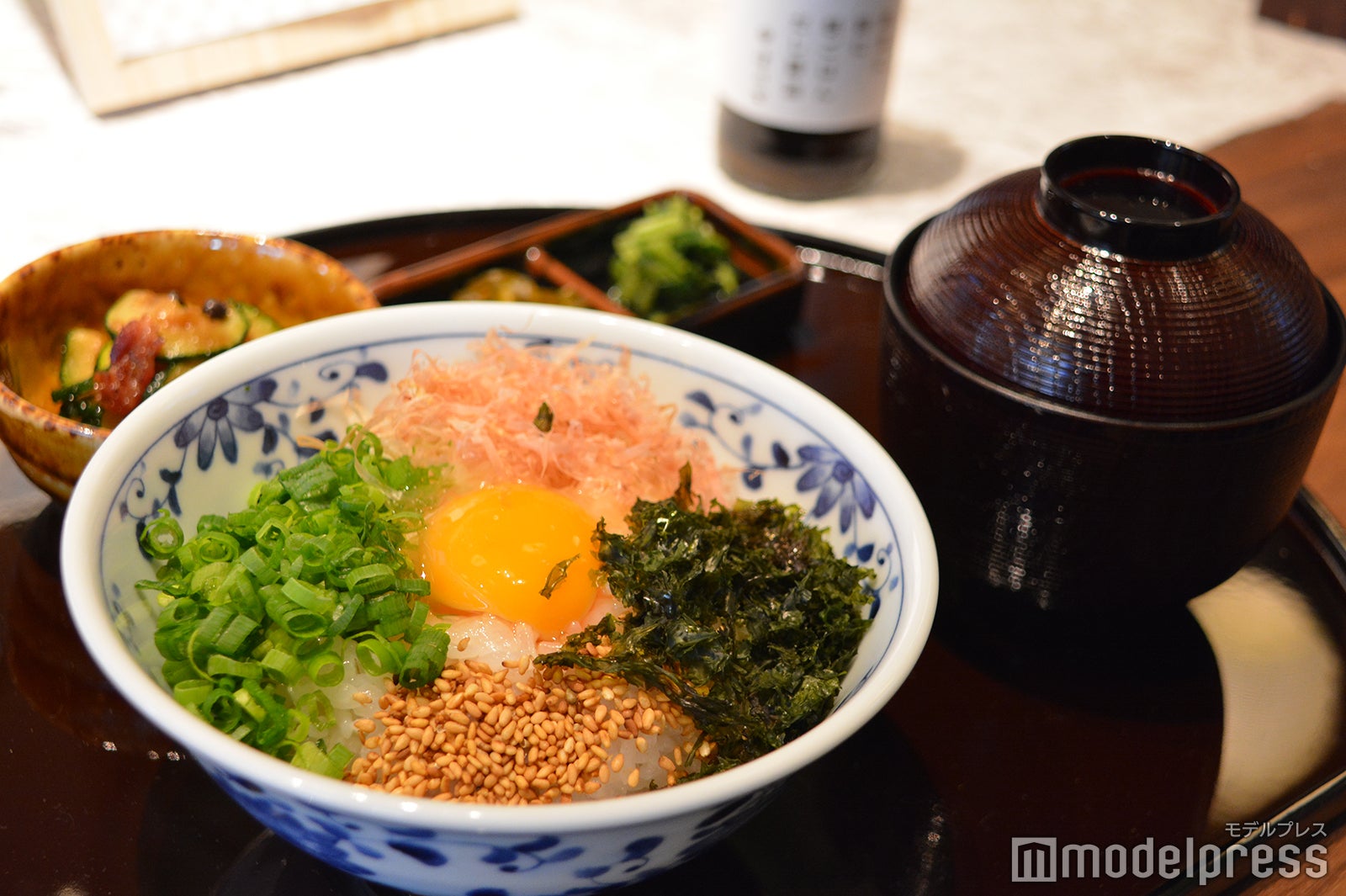 AKOMEYA 食堂の朝定食たまごかけごはん（C）モデルプレス
