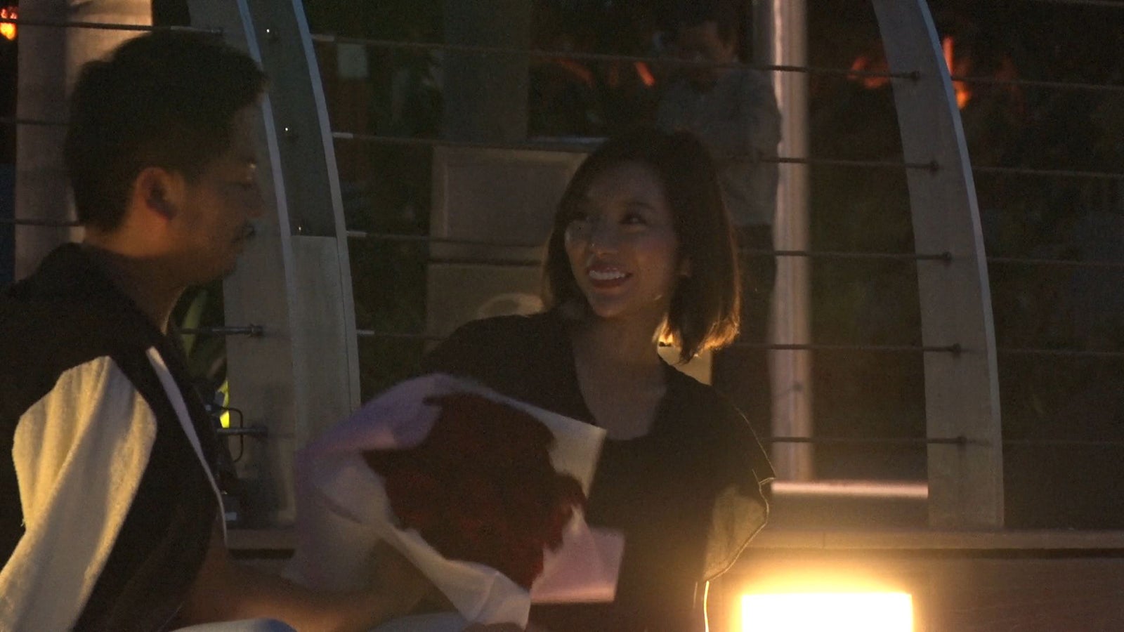 社長、かにゃ／「あいのり：Asian Journey」第22話より（C）フジテレビ