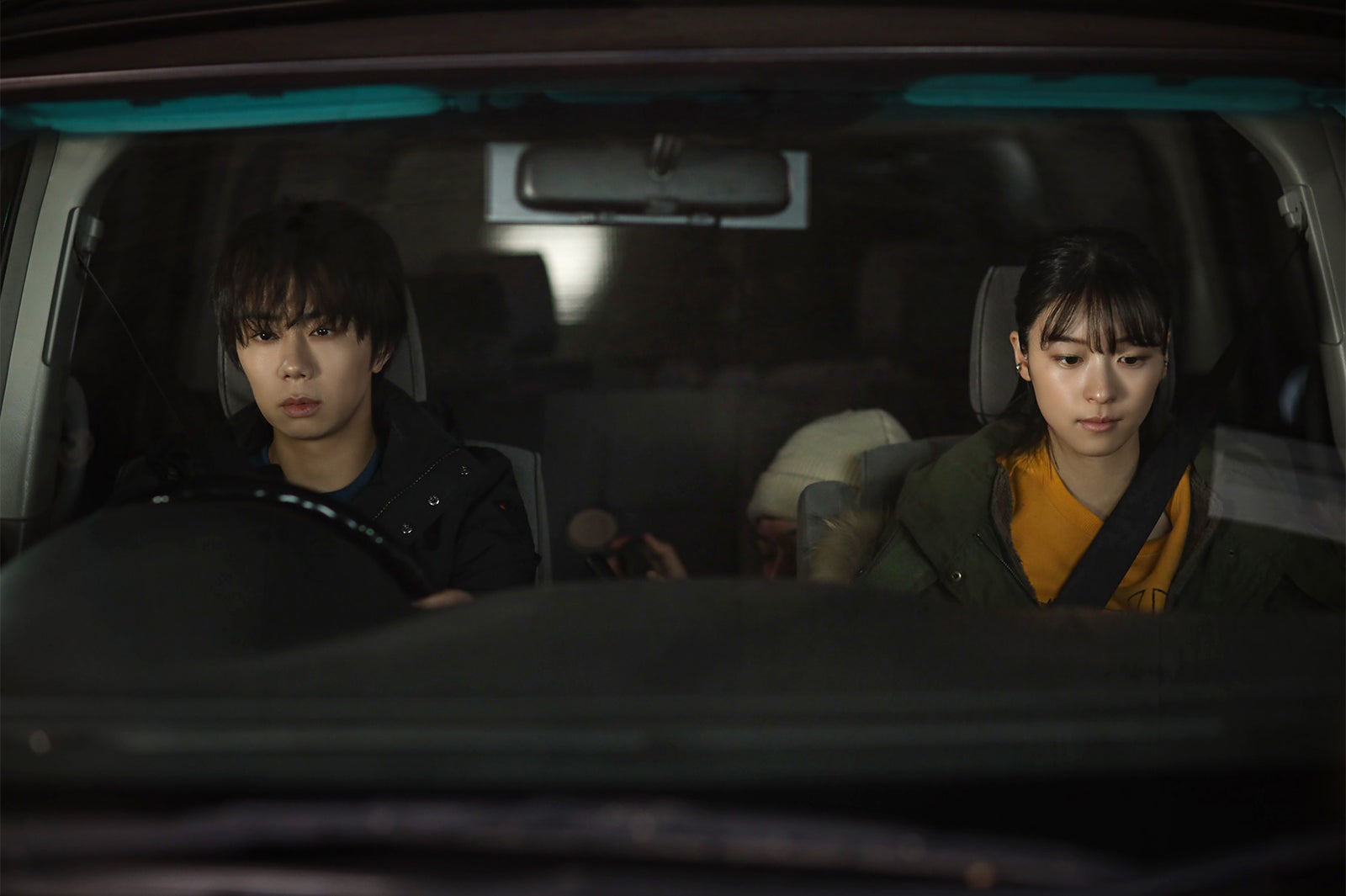 北山宏光、鳴海唯「君が獣になる前に」第7話より（C）「君が獣になる前に」製作委員会