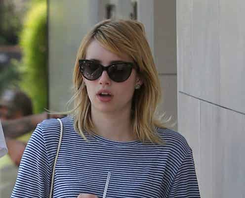 エマ・ロバーツ、新恋人とランチデート?