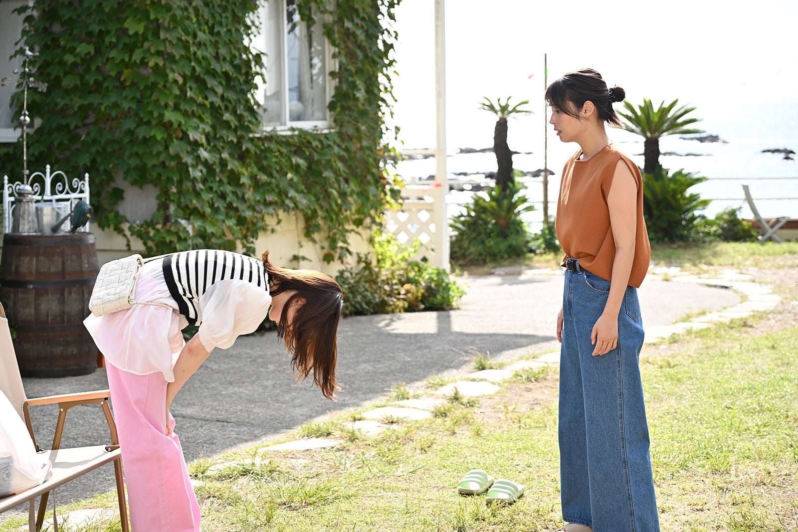 飯沼愛、広瀬アリス「マイ・セカンド・アオハル」第4話より（C）TBS