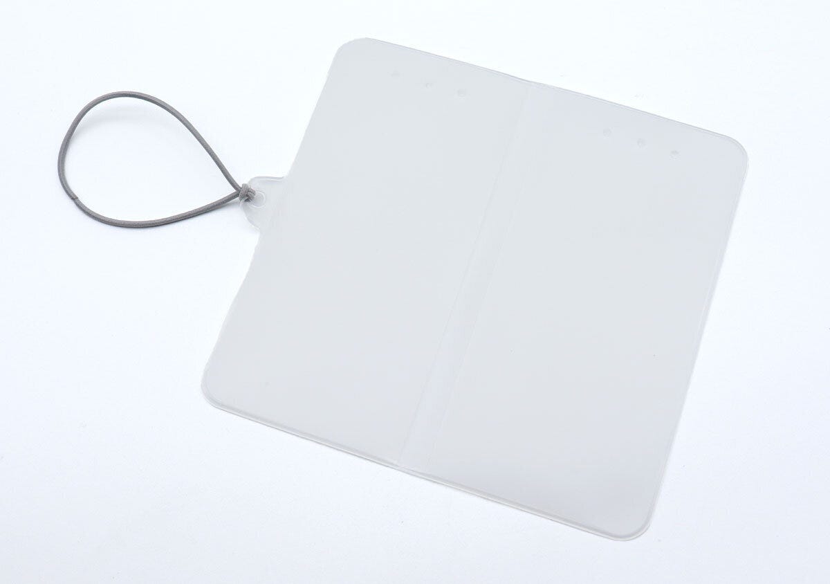 ダイソーのくるっとまとまるフラットポーチ（fun