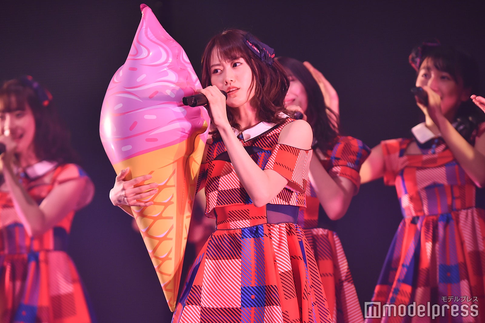 西潟茉莉奈「NGT48 選抜メンバーコンサート ～TDC 選抜、合宿にて決定。初めての経験～」 （C）モデルプレス