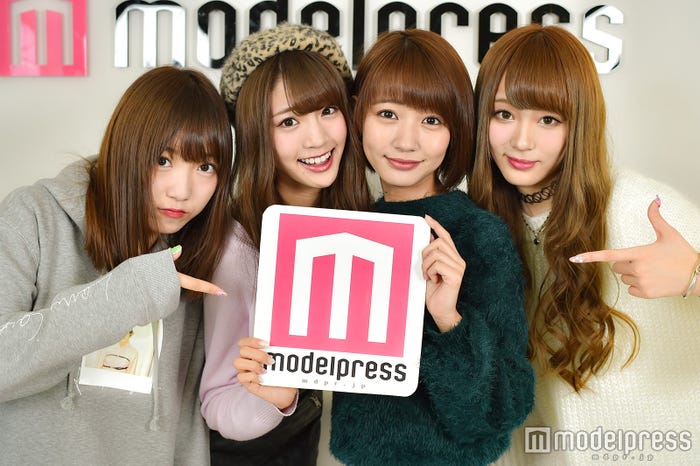 夢みるアドレセンス/左から:京佳、志田友美、荻野可鈴、山田朱莉 (C)モデルプレス
