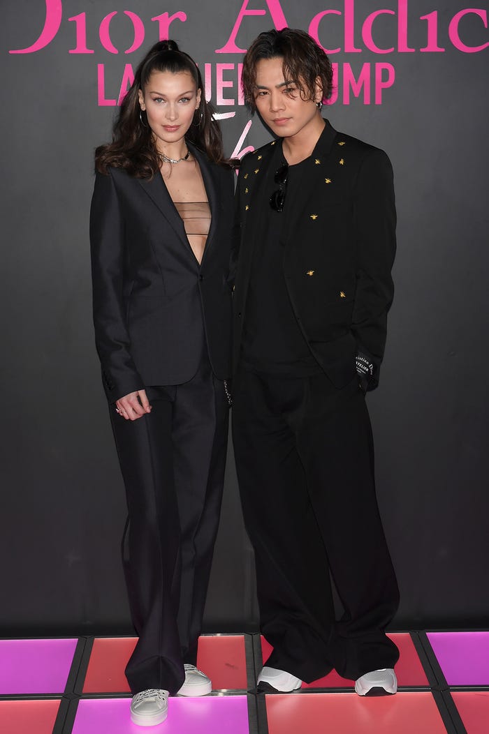 ベラ・ハディッド、登坂広臣(Photo by Getty Images)