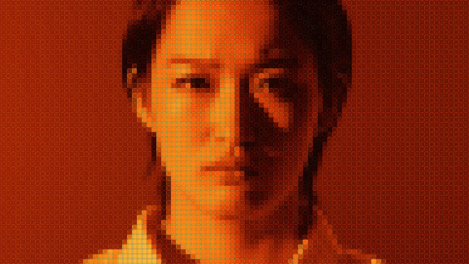 火入れをしていない生しょうゆの色で演武を表現