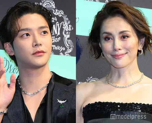 米倉涼子、人気俳優ロウンと韓国語で会話 2ショットに「いつか共演してほしい」「スタイル良すぎ」と反響
