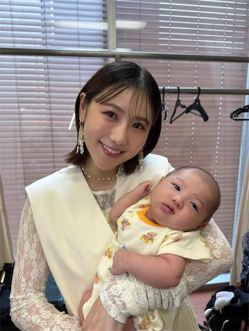 パパそっくり！西野未姫、生後1カ月息子との親子ショット公開「まさにけいちょんジュニア」
