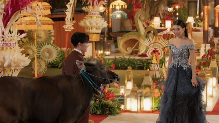 小川哲郎、武井亜樹『バチェロレッテ・ジャパン』シーズン3エピソード1(C)2024 Warner Bros. International Television Production Limited. All Rights Reserved