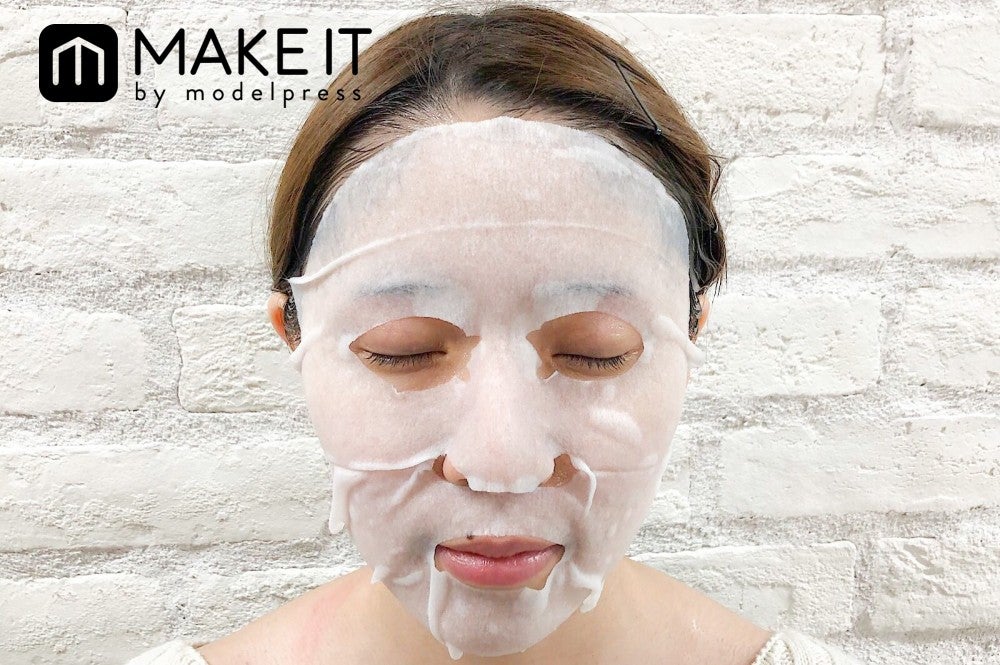 なめらか本舗／リンクルシートマスクN 使用 (C)メイクイット