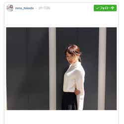 “れなれな”武田玲奈の私服が大人っぽ可愛い／Instagramより【モデルプレス】