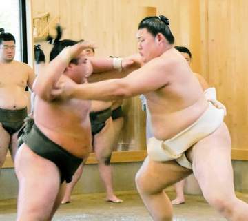 大の里 サッカー王国ブラジルに学ぶ「執念を感じた。王者の戦い」