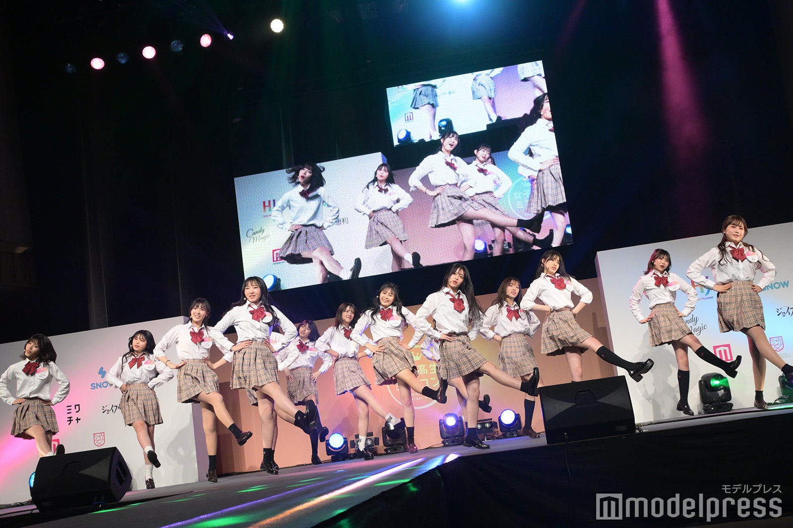 「女子高生ミスコン2023」ファイナル審査の様子（C）モデルプレス