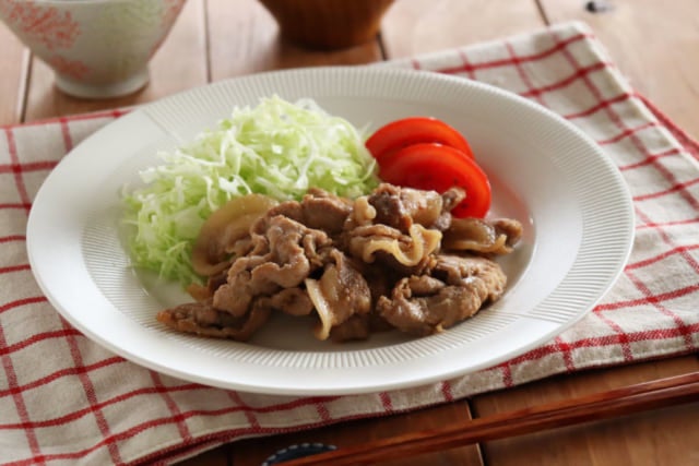 下味冷凍で作る豚の生姜焼き