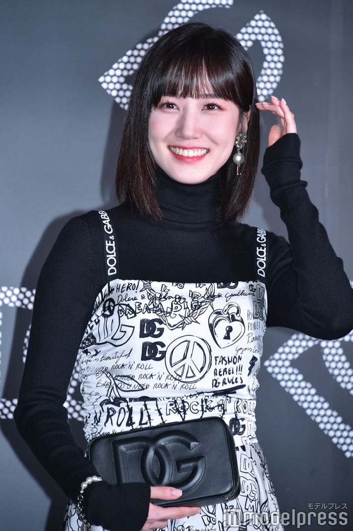 「DOLCE&GABBANA GINZA SIX」オープニングイベントに出席したパク・ウンビン(C)モデルプレス