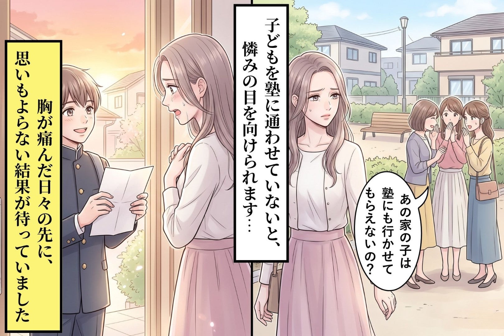 「あの家の子は塾にも行かせてもらえないの？」と哀れむ声→公立トップ校に合格した日、ご近所が沈黙した