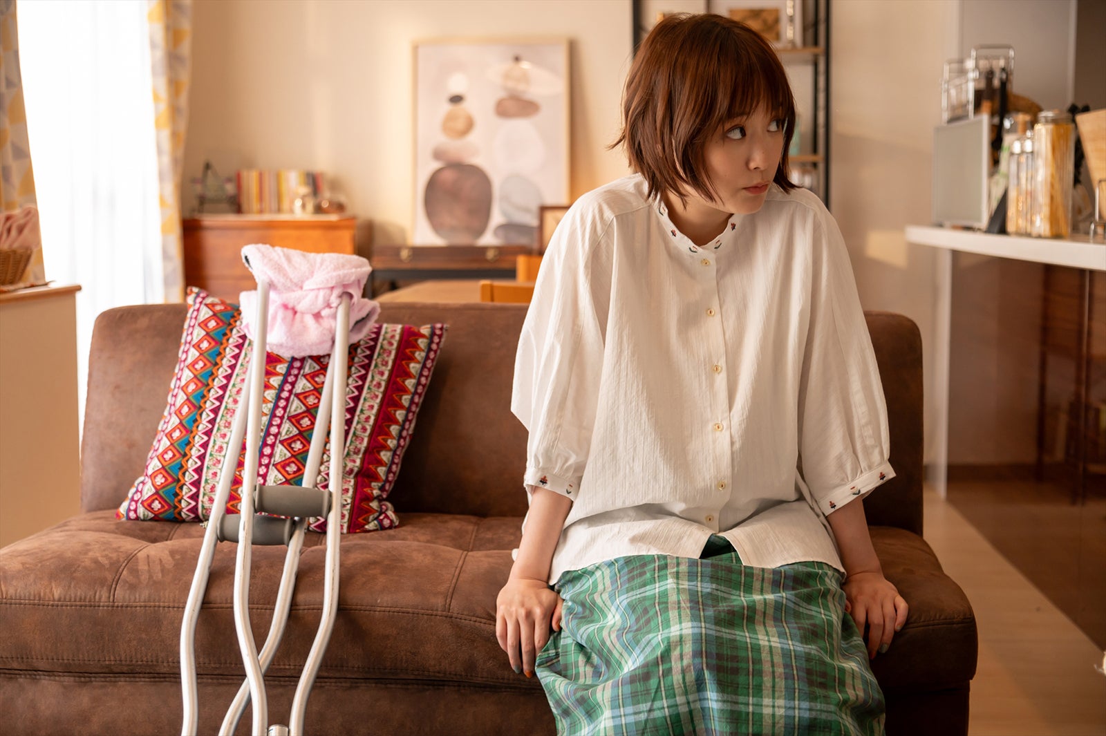 大原櫻子「結婚予定日」第6話より（C）「結婚予定日」製作委員会・MBS