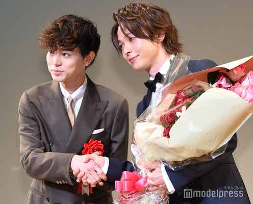 中村倫也を菅田将暉がサプライズ祝福「自分の意志で来ました」<エランドール賞>