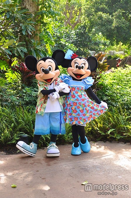アウラニのミッキー&ミニー(C)Disney
