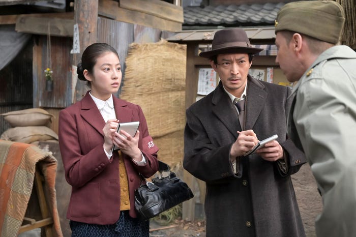 今田美桜、津田健次郎「あんぱん」第66話(C)NHK