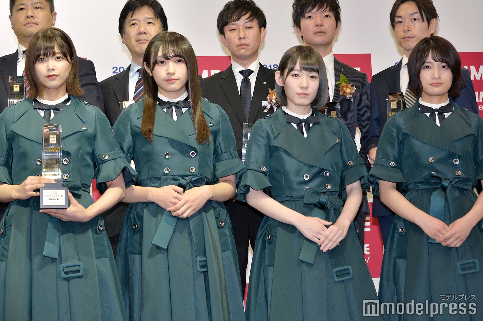 欅坂46の渡邉理佐、渡辺梨加、小池美波、織田奈那 （C）モデルプレス