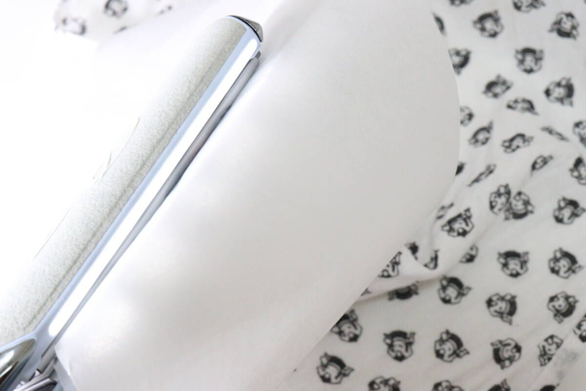 ダイソーのシールワッペン（リアルタッチ、お寿司＆すき焼き）をアイロンで付ける