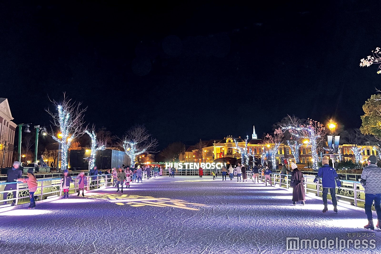 運河アイススケート（C）モデルプレス