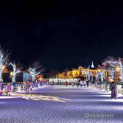 運河アイススケート(C)モデルプレス