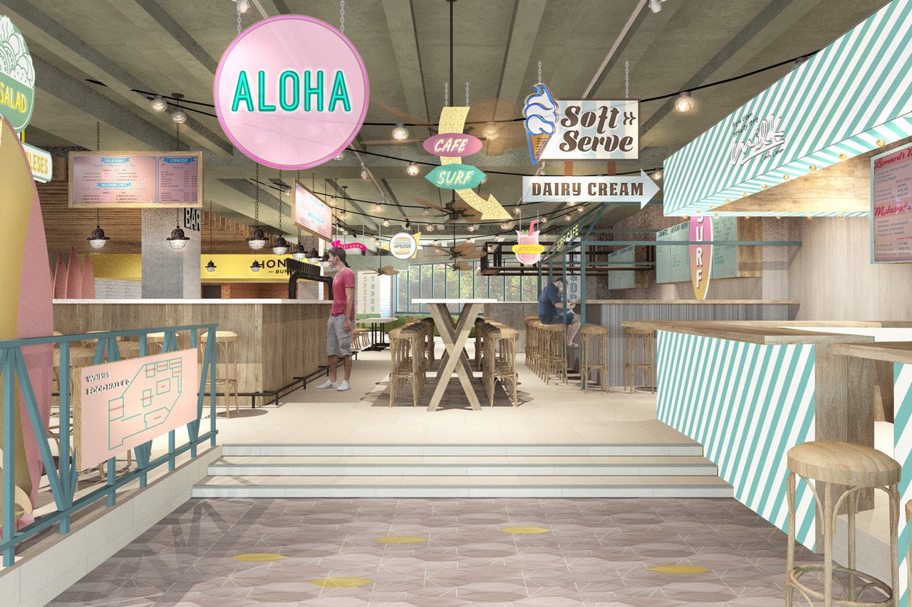 ワイキキフードホール／画像提供：イル・ユイマール