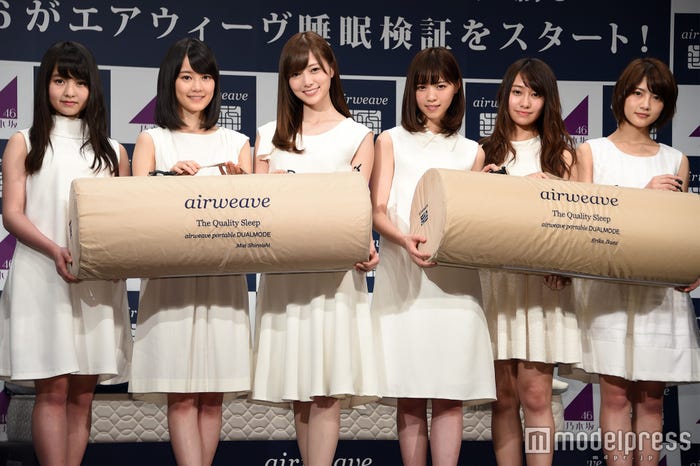 (左から)伊藤万理華、生田絵梨花、白石麻衣、西野七瀬、桜井玲香、若月佑美(C)モデルプレス