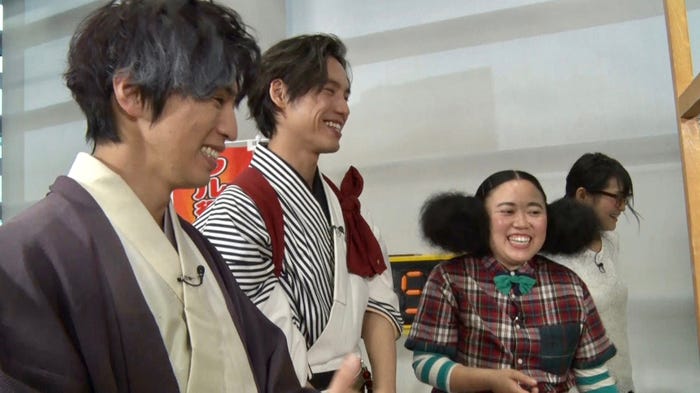 桐山漣、福士蒼汰、ニッチェ江上(C)日本テレビ